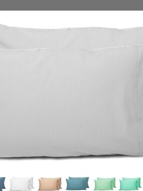 Everyday Soft White Pillowcase Pair - Home Bedding